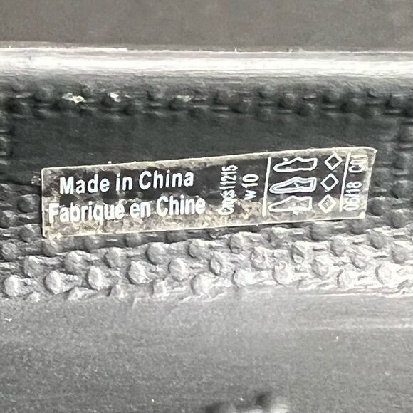 Womens CROCS Kadee Black Slip On Flats / Size 10 - Picture 9 of 9